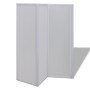Duschwand mit 3 klappbaren Paneelen, 141 x 130 cm von vidaXL, Duschtüren - Ref: Foro24-140785, Preis: 153,05 €, Rabatt: %