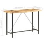 Massiver Stehtisch aus rauem Mangoholz, 150 x 70 x 107 cm von vidaXL, Küchen- und Esstische - Ref: Foro24-286612, Preis: 339,...