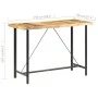 Solid rough mango wood bar table 150x70x107 cm by vidaXL, Kitchen and dining tables - Ref: Foro24-286612, Price: 335,82 €, Di...