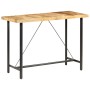 Massiver Stehtisch aus rauem Mangoholz, 150 x 70 x 107 cm von vidaXL, Küchen- und Esstische - Ref: Foro24-286612, Preis: 339,...