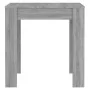 Sonoma gray plywood dining table 140x74.5x76 cm by vidaXL, Kitchen and dining tables - Ref: Foro24-815199, Price: 91,42 €, Di...