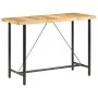Solid rough mango wood bar table 150x70x107 cm by vidaXL, Kitchen and dining tables - Ref: Foro24-286612, Price: 335,82 €, Di...
