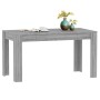 Esstisch aus grauem Sonoma-Sperrholz, 140 x 74,5 x 76 cm von vidaXL, Küchen- und Esstische - Ref: Foro24-815199, Preis: 91,42...