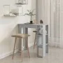Sonoma gray high table with shelf 102x50x103.5 cm by vidaXL, Kitchen and dining tables - Ref: Foro24-812964, Price: 67,63 €, ...
