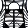 Dining chairs 2 units black natural rattan by vidaXL, dining chairs - Ref: Foro24-246807, Price: 169,48 €, Discount: %