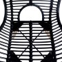 Esszimmerstühle 2 Einheiten aus schwarzem Naturrattan von vidaXL, Essstühle - Ref: Foro24-246807, Preis: 171,95 €, Rabatt: %