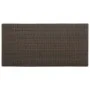 Bar table storage shelf 120x60x110cm brown synthetic rattan by vidaXL, Kitchen and dining tables - Ref: Foro24-313475, Price:...