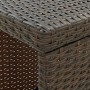 Bartisch-Aufbewahrungsregal 120 x 60 x 110 cm, braunes synthetisches Rattan von vidaXL, Küchen- und Esstische - Ref: Foro24-3...