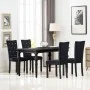 Dining chairs 4 units black velvet by vidaXL, dining chairs - Ref: Foro24-246487, Price: 343,68 €, Discount: %