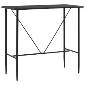 Schwarzer MDF-Küchenhochtisch 120x60x110 cm von vidaXL, Küchen- und Esstische - Ref: Foro24-281546, Preis: 120,33 €, Rabatt: %
