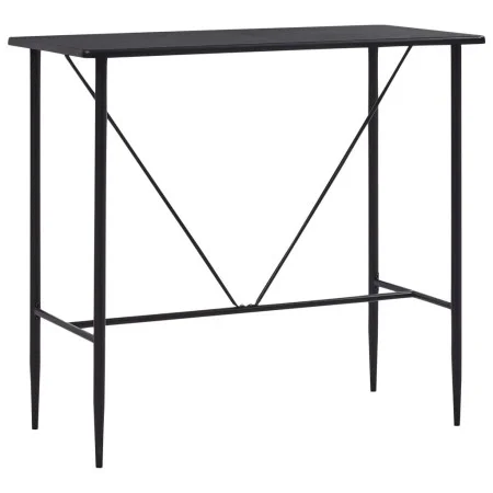 Schwarzer MDF-Küchenhochtisch 120x60x110 cm von vidaXL, Küchen- und Esstische - Ref: Foro24-281546, Preis: 120,33 €, Rabatt: %