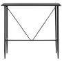 Schwarzer MDF-Küchenhochtisch 120x60x110 cm von vidaXL, Küchen- und Esstische - Ref: Foro24-281546, Preis: 120,33 €, Rabatt: %