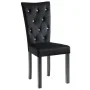 Dining chairs 4 units black velvet by vidaXL, dining chairs - Ref: Foro24-246487, Price: 343,68 €, Discount: %