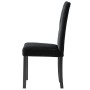 Sillas de comedor 4 unidades terciopelo negro de vidaXL, Sillas de comedor - Ref: Foro24-246487, Precio: 369,80 €, Descuento: %