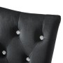 Esszimmerstühle 4 Einheiten aus schwarzem Samt von vidaXL, Essstühle - Ref: Foro24-246487, Preis: 352,41 €, Rabatt: %