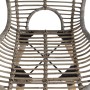 Sillas de comedor 4 unidades ratán marrón natural de vidaXL, Sillas de comedor - Ref: Foro24-246854, Precio: 276,97 €