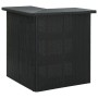 Black synthetic rattan corner bar table 100x50x105 cm by vidaXL, Kitchen and dining tables - Ref: Foro24-313481, Price: 338,2...