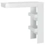 Mesa de bar de pared madera contrachapada blanco 102x45x103,5cm by vidaXL, Kitchen and dining tables - Ref: Foro24-811787, Pr...