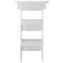 Mesa de bar de pared madera contrachapada blanco 102x45x103,5cm by vidaXL, Kitchen and dining tables - Ref: Foro24-811787, Pr...