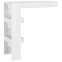 Mesa de bar de pared madera contrachapada blanco 102x45x103,5cm by vidaXL, Kitchen and dining tables - Ref: Foro24-811787, Pr...