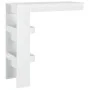 Mesa de bar de pared madera contrachapada blanco 102x45x103,5cm by vidaXL, Kitchen and dining tables - Ref: Foro24-811787, Pr...