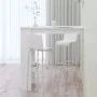 Mesa de bar de pared madera contrachapada blanco 102x45x103,5cm by vidaXL, Kitchen and dining tables - Ref: Foro24-811787, Pr...