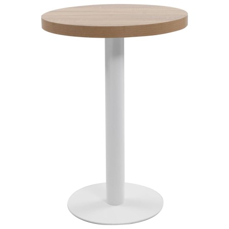 Light brown MDF bistro table 60 cm by vidaXL, Kitchen and dining tables - Ref: Foro24-286420, Price: 145,19 €, Discount: %