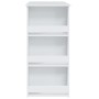 White plywood storage shelf bar table 102x50x103.5cm by vidaXL, Kitchen and dining tables - Ref: Foro24-809467, Price: 85,15 ...
