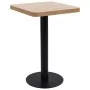 Mesa de bistró MDF marrón claro 50x50 cm de vidaXL, Mesas de cocina y de comedor - Ref: Foro24-286427, Precio: 132,98 €, Desc...
