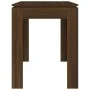 Esstisch aus eichenbraunem Holzwerkstoff, 120 x 60 x 76 cm von vidaXL, Küchen- und Esstische - Ref: Foro24-815389, Preis: 74,...