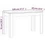 Esstisch aus eichenbraunem Holzwerkstoff, 120 x 60 x 76 cm von vidaXL, Küchen- und Esstische - Ref: Foro24-815389, Preis: 74,...