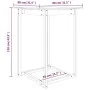 Hoher Stehtisch aus massivem honigbraunem Kiefernholz 80x80x110 cm von vidaXL, Küchen- und Esstische - Ref: Foro24-822185, Pr...