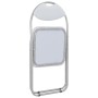 Sillas de comedor plegables 6 unidades cuero sintético blanco de vidaXL, Sillas de comedor - Ref: Foro24-284409, Precio: 136,...
