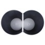 Cubo de basura doble negro 50 L