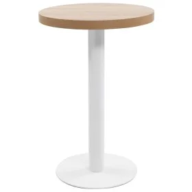 Light brown MDF bistro table 50 cm by vidaXL, Kitchen and dining tables - Ref: Foro24-286417, Price: 110,35 €, Discount: %