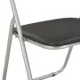 Klappbare Esszimmerstühle 2 Einheiten aus schwarzem Kunstleder von vidaXL, Essstühle - Ref: Foro24-284407, Preis: 67,93 €, Ra...