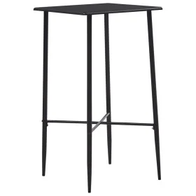 Schwarzer MDF-Küchenhochtisch 60x60x111 cm von vidaXL, Küchen- und Esstische - Ref: Foro24-281549, Preis: 113,78 €, Rabatt: %