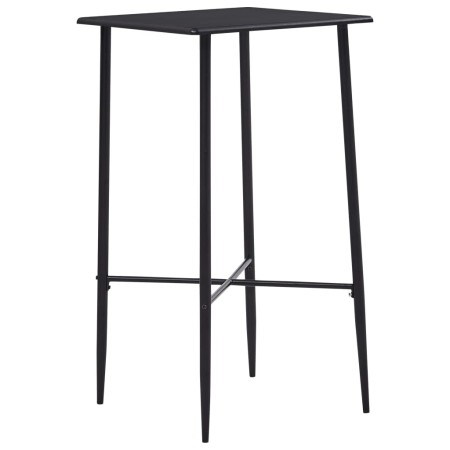 Schwarzer MDF-Küchenhochtisch 60x60x111 cm von vidaXL, Küchen- und Esstische - Ref: Foro24-281549, Preis: 115,19 €, Rabatt: %