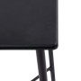Schwarzer MDF-Küchenhochtisch 60x60x111 cm von vidaXL, Küchen- und Esstische - Ref: Foro24-281549, Preis: 115,19 €, Rabatt: %