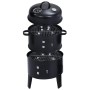 Barbacoa ahumador de carbón 3 en 1 40x80 cm de vidaXL, Barbacoas - Ref: Foro24-46613, Precio: 86,02 €, Descuento: %