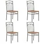 Dining chairs 4 units brown MDF by vidaXL, dining chairs - Ref: Foro24-281398, Price: 126,76 €, Discount: %