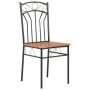 Esszimmerstühle 4 Einheiten braunes MDF von vidaXL, Essstühle - Ref: Foro24-281398, Preis: 129,18 €, Rabatt: %