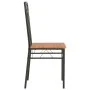 Dining chairs 4 units brown MDF by vidaXL, dining chairs - Ref: Foro24-281398, Price: 126,76 €, Discount: %
