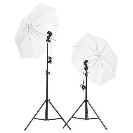 Photo studio lighting kit with tripods and umbrellas by vidaXL, Flashes and studio lighting - Ref: Foro24-190230, Price: 57,8...