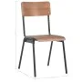 Dining chairs 4 pcs solid plywood and brown steel by vidaXL, dining chairs - Ref: Foro24-280085, Price: 290,09 €, Discount: %