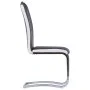 Cantilever dining chairs 4 units brown synthetic leather by vidaXL, dining chairs - Ref: Foro24-281776, Price: 242,16 €, Disc...
