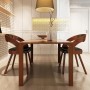 Esszimmerstühle 2 Einheiten braunes Kunstleder von vidaXL, Essstühle - Ref: Foro24-240706, Preis: 260,94 €, Rabatt: %