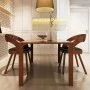 Sillas de comedor 2 unidades cuero sintético marrón de vidaXL, Sillas de comedor - Ref: Foro24-240706, Precio: 276,45 €, Desc...