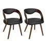 Sillas de comedor 2 unidades cuero sintético marrón de vidaXL, Sillas de comedor - Ref: Foro24-240706, Precio: 276,45 €, Desc...