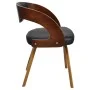 Sillas de comedor 2 unidades cuero sintético marrón de vidaXL, Sillas de comedor - Ref: Foro24-240706, Precio: 276,45 €, Desc...